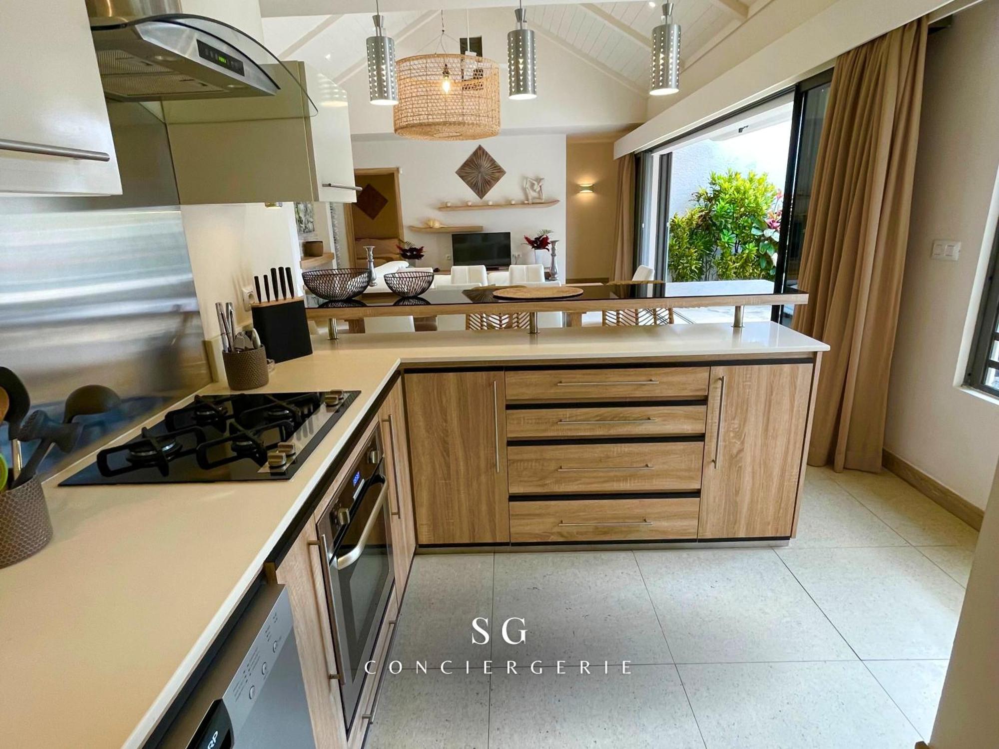Sg1 L Eden Villa L Luxe 6 Pers L Piscine & Jardin غراند بايَ المظهر الخارجي الصورة